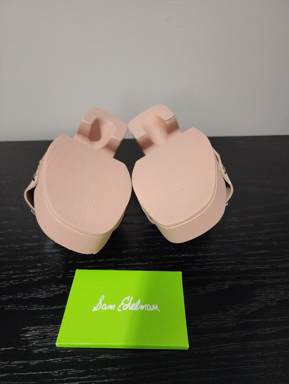 Sam Edelman Francina Platform Slide Pale Pink - Picture 5 of 6